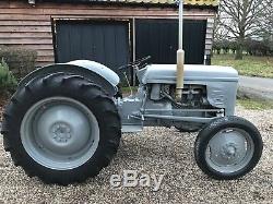 1948 Grey Massey Ferguson Tractor & Hayters Topper