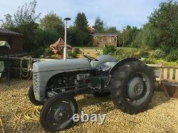 1950 era Ferguson little grey fergie tractor TEA20 petrol/vaporising Oil