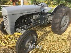 1950 era Ferguson little grey fergie tractor TEA20 petrol/vaporising Oil