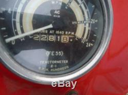 1958 Massey Ferguson 35 Vintage Tractor Classic Barn Find 2281 Hours