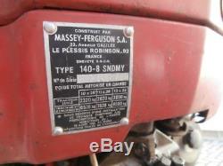1970 Massey Ferguson MF140 Super Vintage Tractor Classic Barn Find 8 Speed