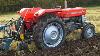 1975 Massey Ferguson 135 2 5 Litre 3 Cyl Diesel Tractor With Ransomes Plough