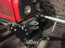 2004 54 MASSEY FERGUSON 5455 4WD TRACTOR with FRONT LINKAGE, SNOWPLOUGH, + VAT