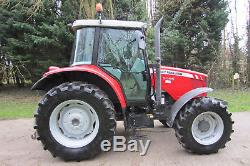 2011 Massey Ferguson MF 5455 dyna-4 125hp tractor 4wd 1owner 1198hrs V. High Spec