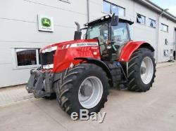 2014 Massey Ferguson 7626 Tractor 260hp 50k 2761 Hours Dyna6 A/C Air seat