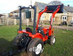 2014 Tractor Massey Ferguson 1235 With Loader + Tipping Trailer