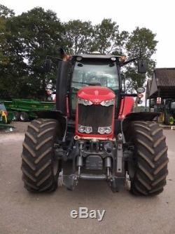 2017 Massey Ferguson 7726 Tractor 260hp 50k Dyna 6 A/C 763 Hours