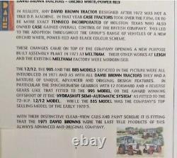 2 Picture Prints Deal A4 Size Massey Ferguson 135 David Brown 995 1212 Tractors