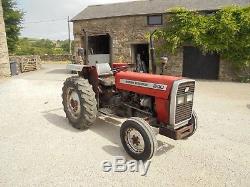 #A0070 Massey Ferguson 240 tractor MF 35 135 290 390. Scruffy for restoration