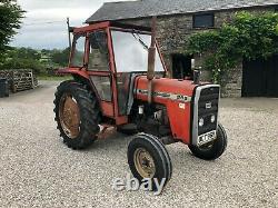 #A0116 1983 Massey Ferguson 265 Multipower tractor. V tidy MF 165 290 135 No VAT