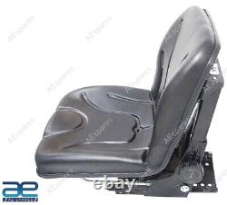 Adjustable Seat Black For Massey Ferguson & Farmtrac Tractors @UK