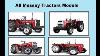 All Massey Ferguson Tractor Models With Price List In India
