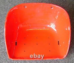 BUCKET TYPE SEAT PAN IN RED FOR MASSEY FERGUSON TRACTORS (various, see listing)