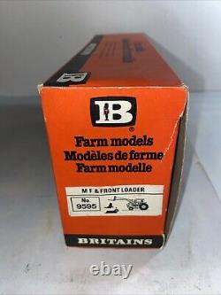 Britains 1/32 No. 9595 Massey Ferguson 595 & Front Loader Boxed