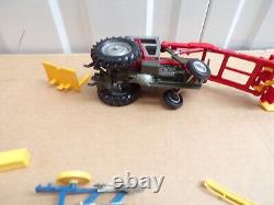 Britains Farm Massey Fergusson Tractors Bailer Rollers Ploughs + Implements