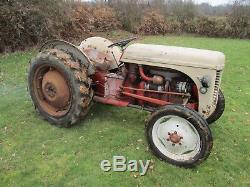 Classic Vintage 1952 Massey Ferguson Tef20 Diesel Tractor. Barn Find