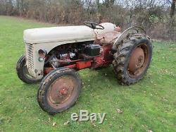 Classic Vintage 1952 Massey Ferguson Tef20 Diesel Tractor. Barn Find
