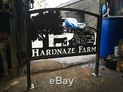 Farm House Tractor Sign Massey Ferguson John Deere Claas