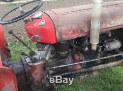Ferguson 35 Fergy Fe35 Vintage Tractor Original 1959 Red / Grey Massey