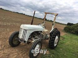 Ferguson Grey Fergy T20 Ted20 Vintage Tractor Original 1953 & V5 Not Massey 35