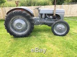 Ferguson Tef20 Vintage Tractor Grey Fergie Massey T20. Diesel & Excellent Starter