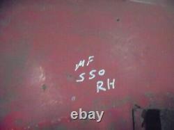 For MASSEY FERGUSON 550 RH BONNET FRONT SIDE PANEL