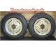 Front Wheels Tyres & Tubes X 2 To Fit Mf 35, Dexta And Various Tractors