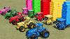 Giant Tractor Of Colors Massey Ferguson Tractors U0026 Man Loader Truck Silage Baling Load Fs22