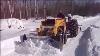 I65 Massey Ferguson Tractor Clearing Snow From My Driveway