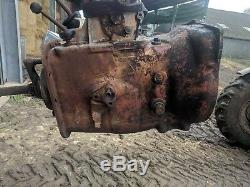 Live Drive Gear Box Removed From Massey Ferguson 35 Grey Gold Breaking
