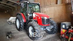 MASSEY FERGUSON 5711 Dyna-4 4wd Tractor, 2019, Global Series, Matching pair avai