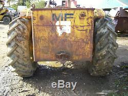 MF massey ferguson 50b industrial loader tractor 2wd