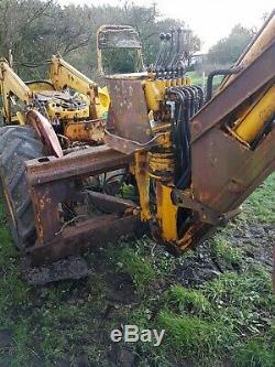 MF massey ferguson rear excavator/digger to fit mf135 240 250 tractors