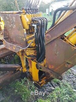 MF massey ferguson rear excavator/digger to fit mf135 240 250 tractors