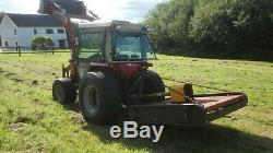 Massey Ferguson 1250 4x4 loader cab compact tractor 4wd No VAT
