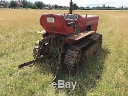 Massey Ferguson 134c Crawler Tractor Drott Vintage Vineyard Collectors Digger