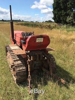 Massey Ferguson 134c Crawler Tractor Drott Vintage Vineyard Collectors Digger