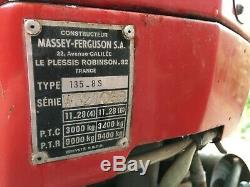 Massey Ferguson 135 Tractor