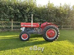 Massey Ferguson 135 Tractor 1965 immac 3t tip trailer & topper available also
