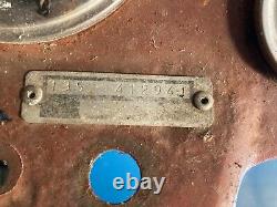 Massey Ferguson 135 Tractor Dash Panel Original With Some Dials