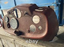 Massey Ferguson 135 Tractor Dash Panel Original With Some Dials