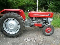 Massey Ferguson 135 Tractor Part Restored Must Be Seen