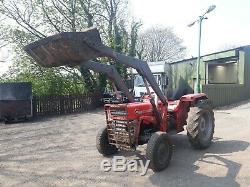 Massey Ferguson 135 Tractor With Loader