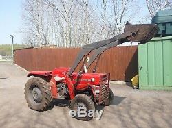 Massey Ferguson 135 Tractor With Loader