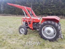 Massey Ferguson 135 Tractor with loader