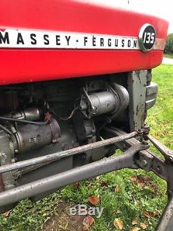 Massey Ferguson 135 tractor, Ford, David Brown, International