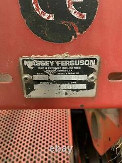 Massey Ferguson 137 Inline Baler NO VAT
