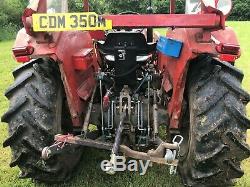 Massey Ferguson 165 tractor with MF40 loader low hours No VAT NO Reserve