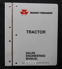 Massey Ferguson 231 240 253 261 283 6170 6180 8140 8150 8160 Tractor Sale Manual