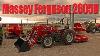 Massey Ferguson 2605h 4wd Heavy Weight Utility Tractor 55 Engine 46 Pto Hp